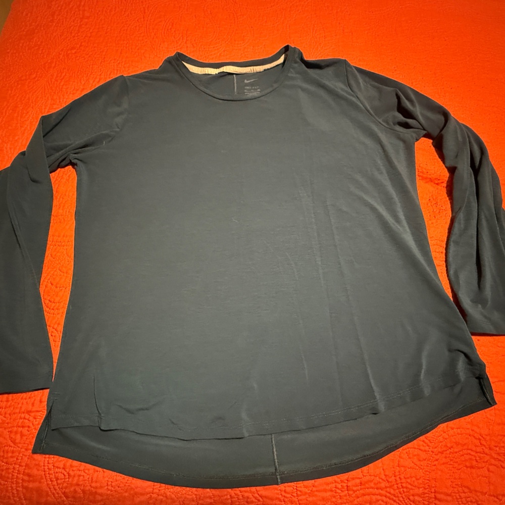 Nike Dark Blue Long Sleeve Shirt XL